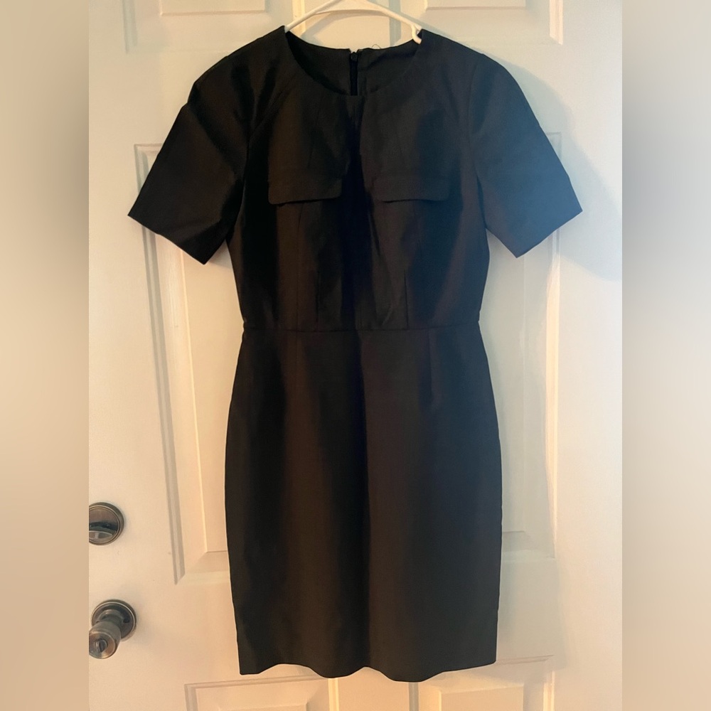 JCrew wool crepe dress